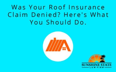 Was Your Roof Insurance Claim Denied? Here’s What You Should Do